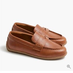 J. Crew Boys Driving Shoe Loafer Dress Shoes, size 3